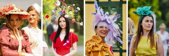 Dzieła sztuki na głowie. Zobacz, przepiękne kapelusze uczestniczek wrocławskiego Ladies Day [ZDJĘCIA]
