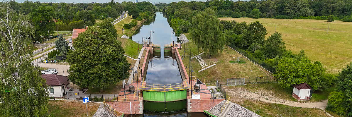 Śluza Opatowicka zostanie otwarta dla pieszych i rowerzystów