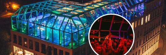 Wracają nocne imprezy nad dachu kamienicy na wyspie Słodowej. Będą tańczyć przy electro i techno