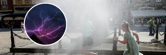 Synoptycy ostrzegają przed upałami i burzami. We Wrocławiu dziś nawet ponad 34 stopnie w cieniu