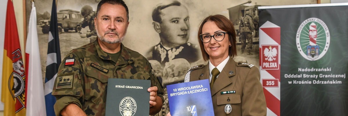 Wrocław: Żołnierze i strażnicy graniczni podpisali porozumienie o współpracy