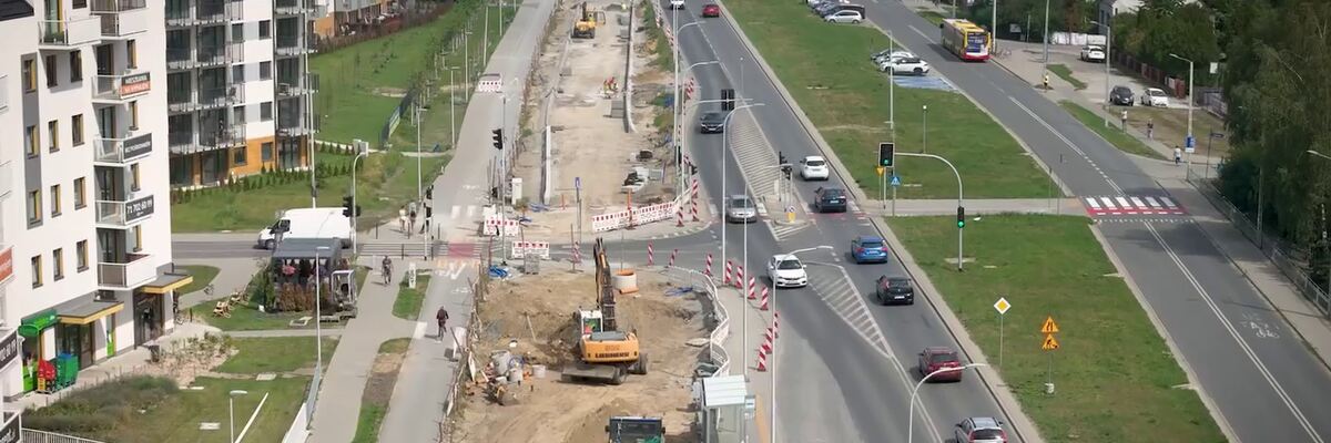 Budowa TAT na Jagodno. Wykonawca jest na półmetku robót [ZDJĘCIA]