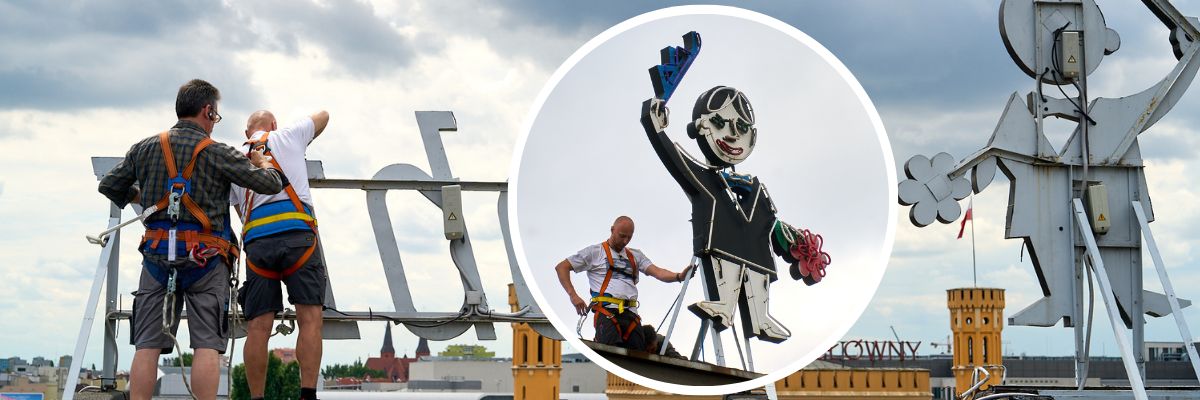 Neon „Dobry Wieczór we Wrocławiu” znów zaświeci. Pierwsze testy już w ten weekend [ZDJĘCIA]