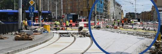 Tramwaje wracają na Kazimierza Wielkiego! MPK podało termin zakończenia remontu