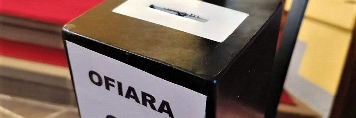 Kradzież w kościele. Łupem padła skarbona