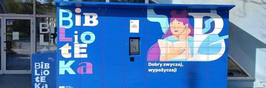 We Wrocławiu stanął pierwszy książkomat MBP. Książki z biblioteki wypożyczymy w nim przez cała dobę