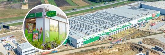 Pod Wrocławiem powstaje gigantyczna Żabka. Pracować ma tu 600 osób [ZDJĘCIA]