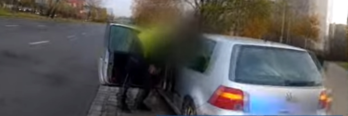 Wrocław: Kierowca z prawem jazdy za 16 tys. hrywien. Jazdę skończył w kajdankach [WIDEO]