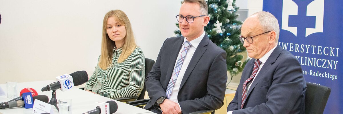 Wrocławscy lekarze przeprowadzili innowacyjny zabieg. Pierwszy raz w Polsce i czwarty na świecie!