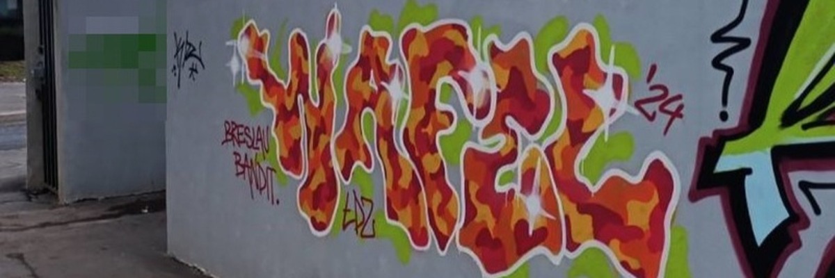 Wrocław: No i skończyło się „waflowanie”. 19-letniemu grafficiarzowi grozi 5 lat więzienia [ZDJĘCIA]