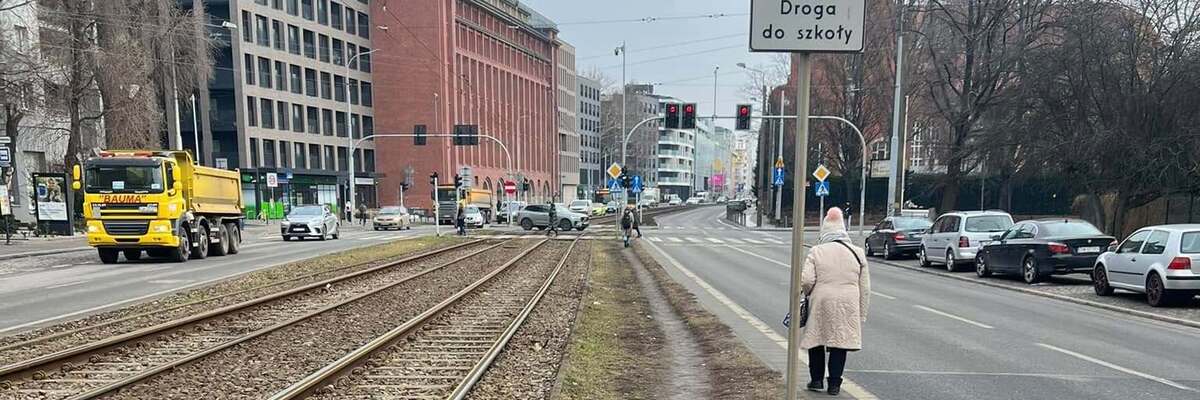 Wrocław: Ulica Sienkiewicza do przebudowy! Wygodniej pojedziemy nią na rowerze
