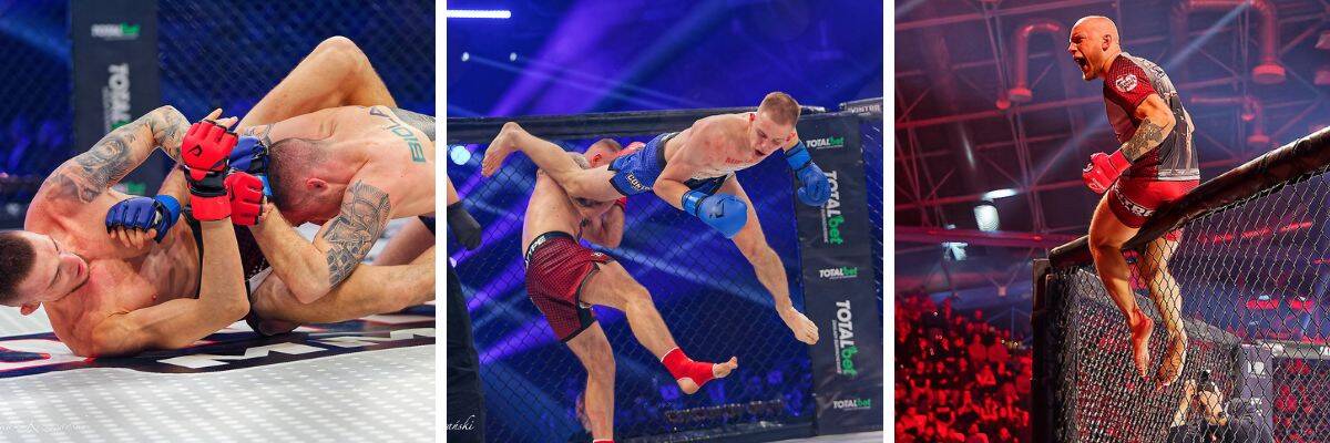 Gala Contra MMA w Hali Orbita. Zobacz efektowne kopnięcia i morderczą walkę w parterze [ZDJĘCIA]