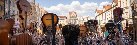 We Wrocławiu znów spróbujemy pobić Gitarowy Rekord Świata. Już teraz zarejestruj się!