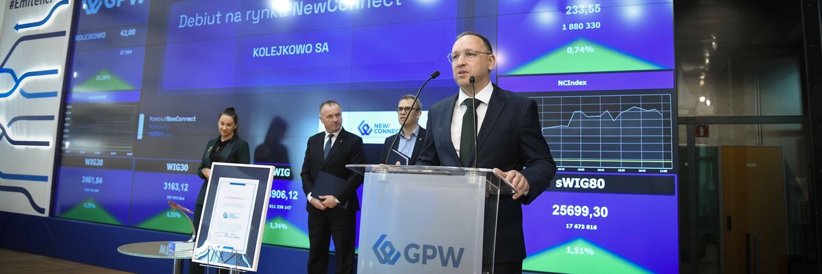 Z garażu na parkiet. Kolejkowo zadebiutowało na giełdzie