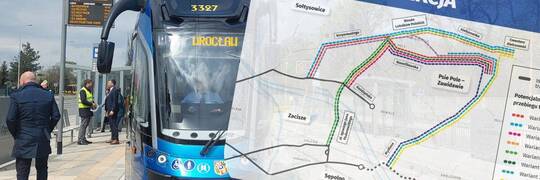 86% wrocławian chce budowy tramwaju na Psie Pole. Co do przebiegu trasy nie jesteśmy już tak zgodni