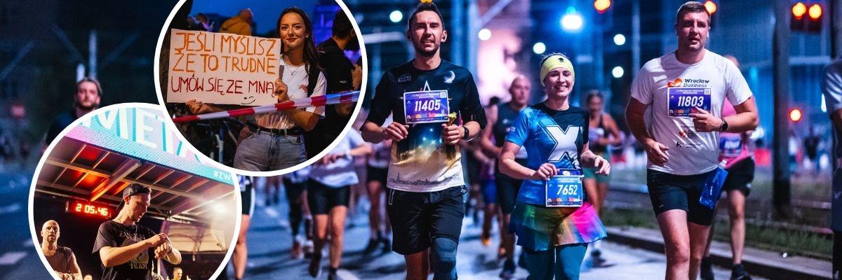 13 tys. osób w sobotnią noc przebiegło przez Wrocław. Znajdź się na trasie! [DUŻO ZDJĘĆ]