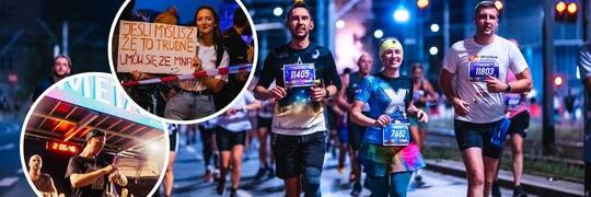 13 tys. osób w sobotnią noc przebiegło przez Wrocław. Znajdź się na trasie! [DUŻO ZDJĘĆ]