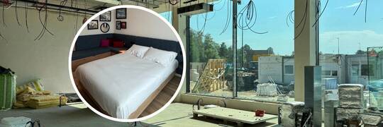 Ruszyło meblowanie nowego hotelu Hiltona we Wrocławiu. Zobacz pierwszy gotowy pokój [ZDJĘCIA]