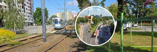 Na Bardzką wrócą tramwaje. Mogą jeździć pod prąd!