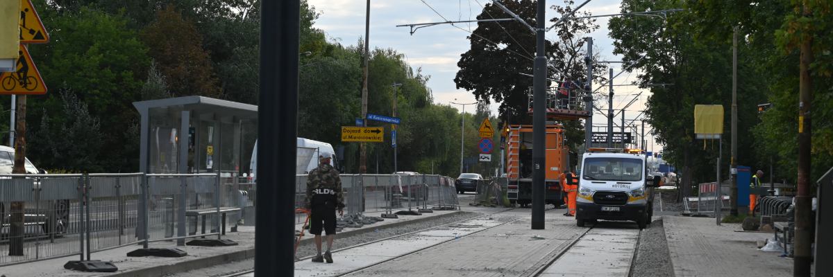 Tramwaje wracają do Leśnicy. Ale będą kursować tylko do 20:00
