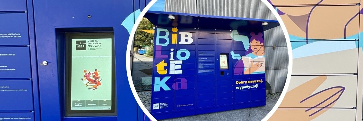 We Wrocławiu powstał nowy Książkomat. Wypożyczymy i oddamy książki 24 h/dobę [ZDJĘCIA]