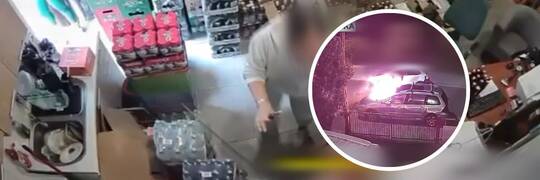 Dolny Śląsk: Policjant zaatakowany mieczem samurajskim [WIDEO]