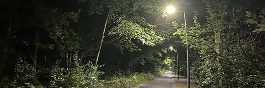 Promenada Krzycka gotowa na mroki jesieni [ZDJĘCIA]