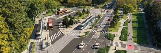 Jest „zielone światło” dla budowy tramwaju na Swojczyce. Jest termin planowanego uruchomienia połączenia
