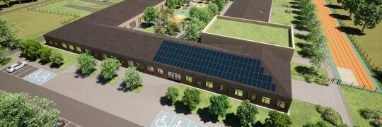 Pod Wrocławiem powstaje nowoczesna szkoła za 50 mln zł [WIZUALIZACJE]