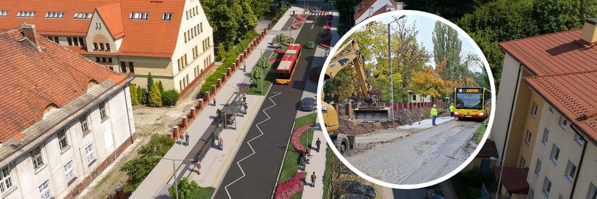 Kolejne zmiany na Koszarowej. Od środy ulica będzie zamknięta dla autobusów