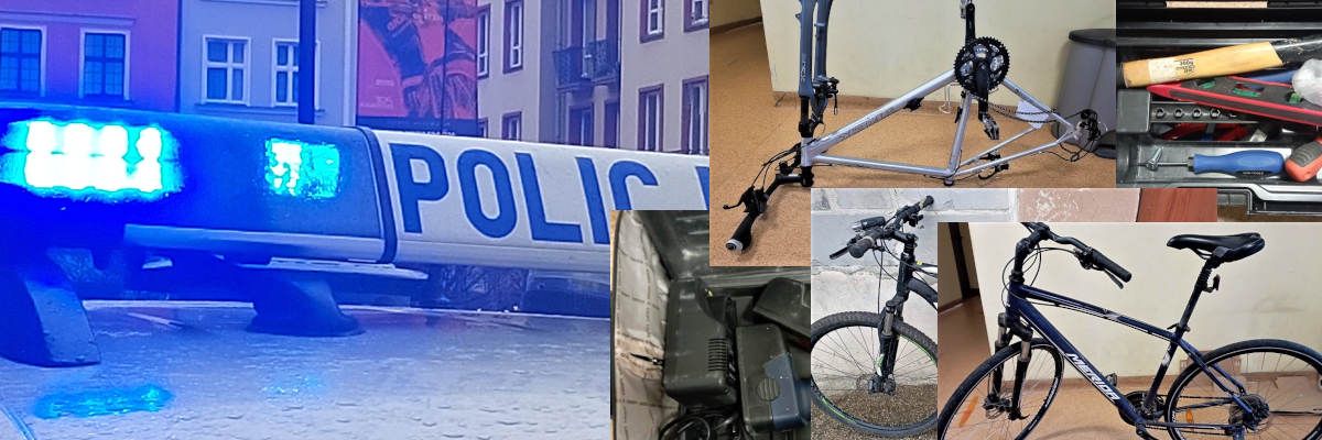 Wrocław: Para przyłapana na kradzieży roweru. Te rzeczy ukradli, zanim wpadli [ZDJĘCIA]
