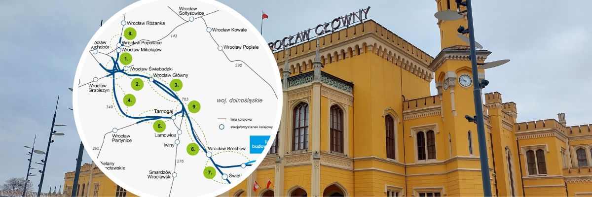 PKP zapowiada duże inwestycje we Wrocławiu: Koleje Dużych Prędkości, ale też rozbudowę tras aglomeracyjnych