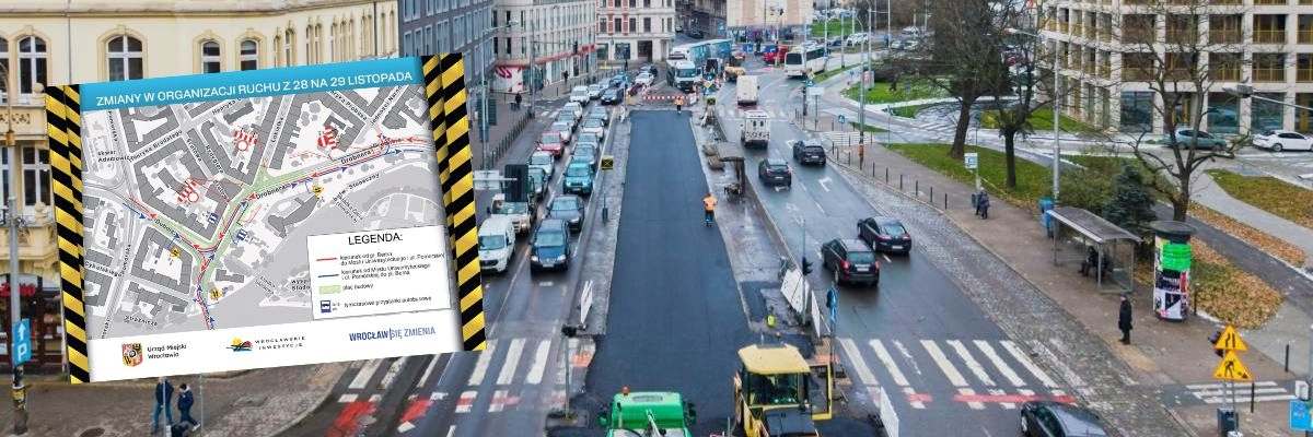 Na słynnym przystanku „Dubois” nie ma już torów. Od soboty zmienia się lokalizacja przystanków autobusowych