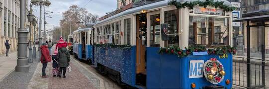 Wrocław: Świątecznie przyozdobiony tramwaj wyjedzie na trasę raz jeszcze!