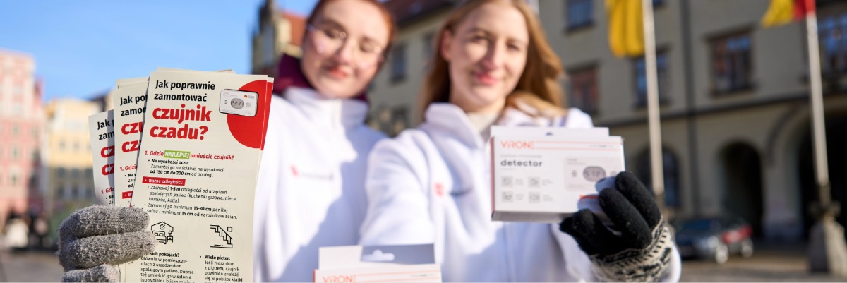 Wrocław rozda mieszkańcom czujki czadu. Za darmo można je odbierać w dwóch punktach