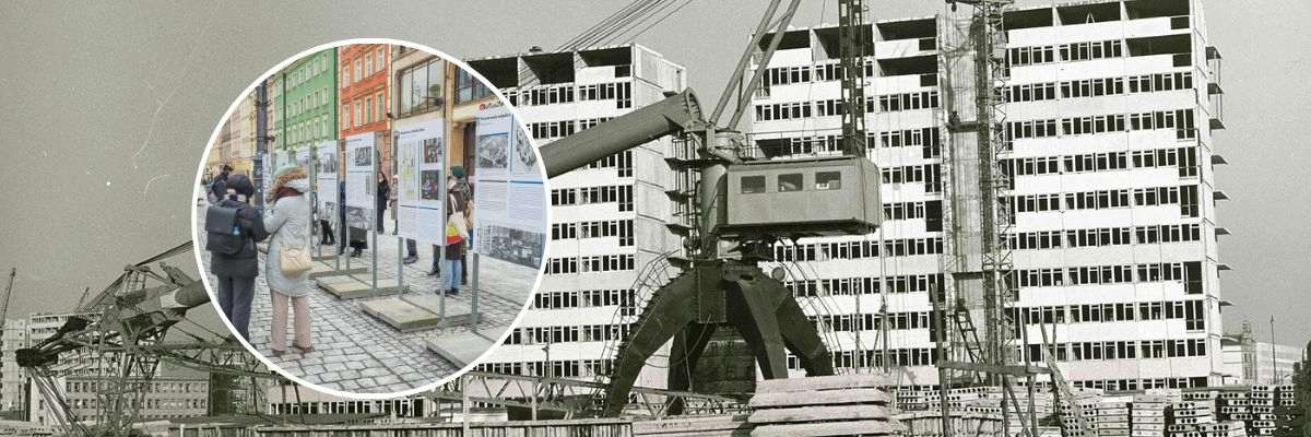 Historia wrocławskich osiedli z "wielkiej pyty". Zobacz wystawę na Rynku [ZDJĘCIA]