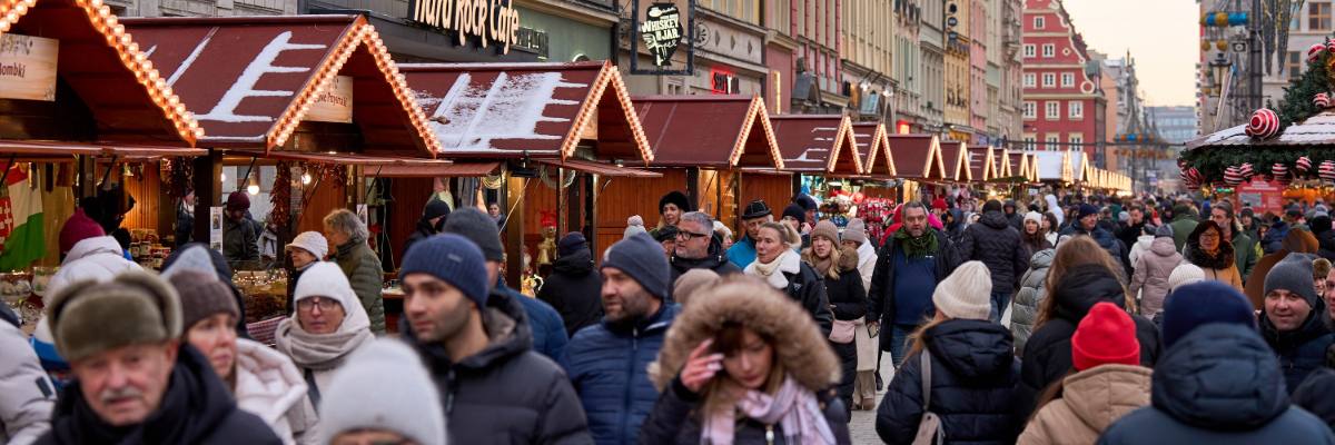 Policzyli gości Jarmarku Bożonarodzeniowego we Wrocławiu: w tym roku pękł milion!