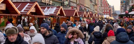Policzyli gości Jarmarku Bożonarodzeniowego we Wrocławiu: w tym roku pękł milion!
