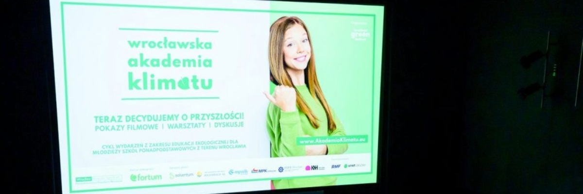 Ruszyła Wrocławska Akademia Klimatu. Młodzi wrocławianie dowiedzą się, jak ich wybory wpływają na klimat