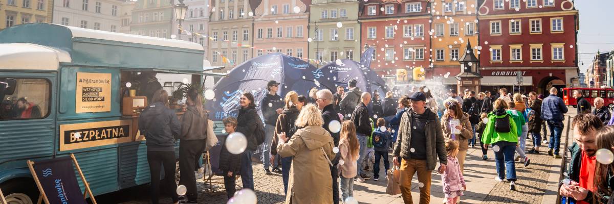 Wrocław świętuje Światowy Dzień Wody. W niedzielę rodzinny piknik edukacyjny na pl. Solnym