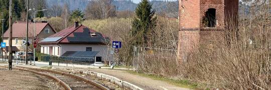 „Kudowianka” w remoncie. Zobacz modernizowaną linię kolejową 309 z lotu ptaka [ZDJĘCIA, WIDEO]