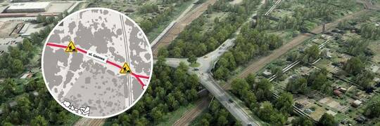 Kolejne zmiany na Brochowie. Od 9 maja kolejne objazdy i zamknięcia ulic