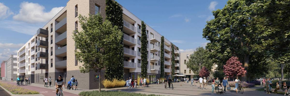 Wrocław: Tak będzie wyglądać nowe osiedle mieszkań na tani wynajem na Brochowie [WIZUALIZACJE]