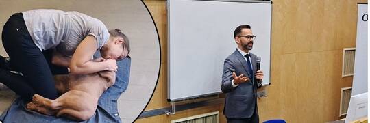 Uczyli się udzielać pierwszej pomocy zwierzętom