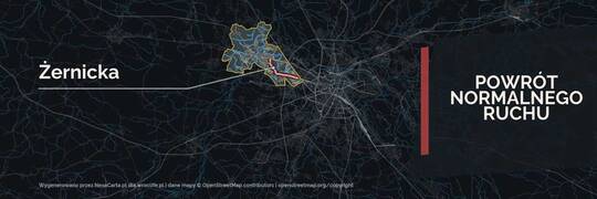 Remont ul. Żernickiej dobiega końca. Od soboty wraca ruch w obu kierunkach