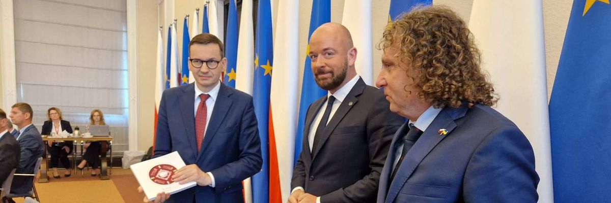 Kolejna wizyta Sutryka w Warszawie. Tym razem pojechał do Morawieckiego