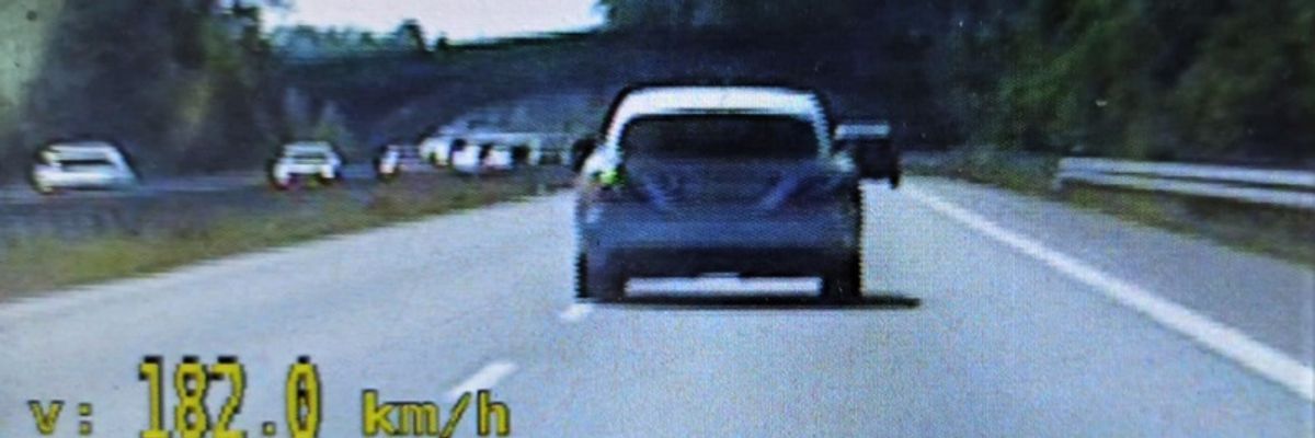 Wrocław: Pędził 182 km/h, a nawet jeszcze nie wjechał na autostradę