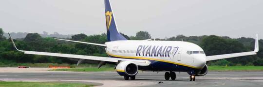 Ryanair - rekordowy zimowy rozkład lotów. Dwa zbazowane samoloty więcej i cztery nowe trasy.