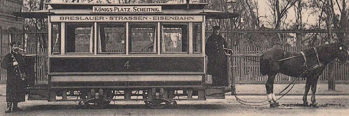 145 lat temu we Wrocławiu zaczęły kursować tramwaje konne