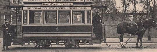 145 lat temu we Wrocławiu zaczęły kursować tramwaje konne